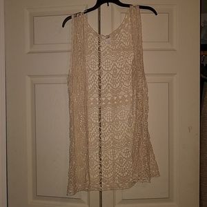 MUDD Brand Sleeveless Cardigan